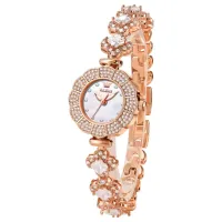 OLEVS 9813 Luxury Elegant Woman Wristwatch Diamond Original Quartz Watch For Women Top Brand Waterproof Business Watches
